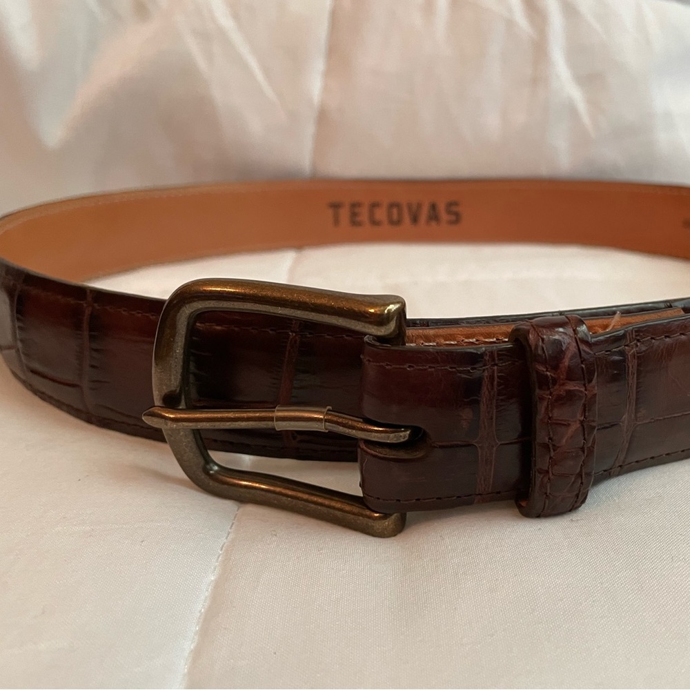 TECOVAS Alligator Belt